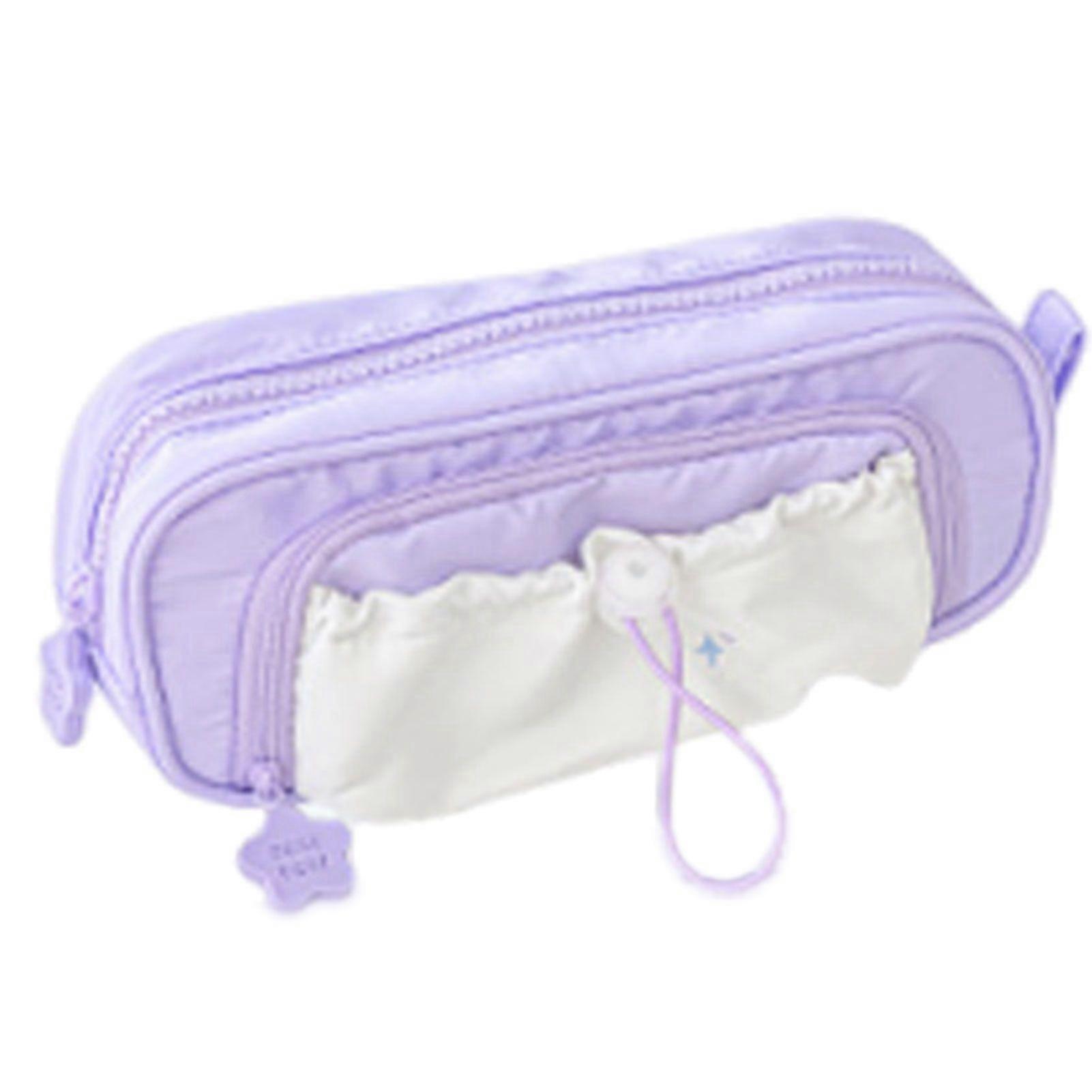 Star Series Large Capacity Drawstring Pencil Case Large Capacity Pencil Pouch Double Layer Organiser for School Office