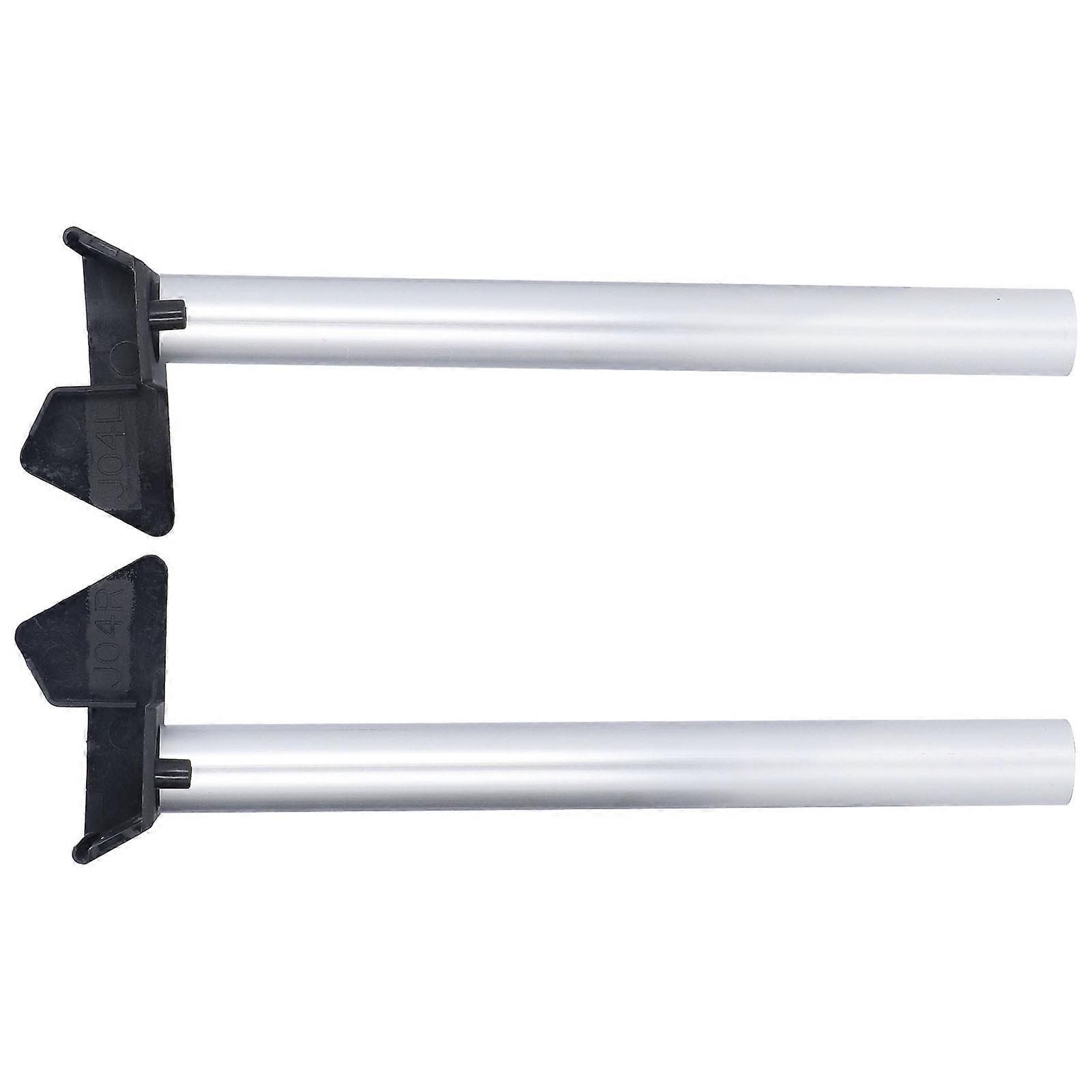 2Pcs Greenhouse Rain Gutter Drains Silver Drainage Downpipe Gutter Kit Gutter Water Butt Pipe Kit 