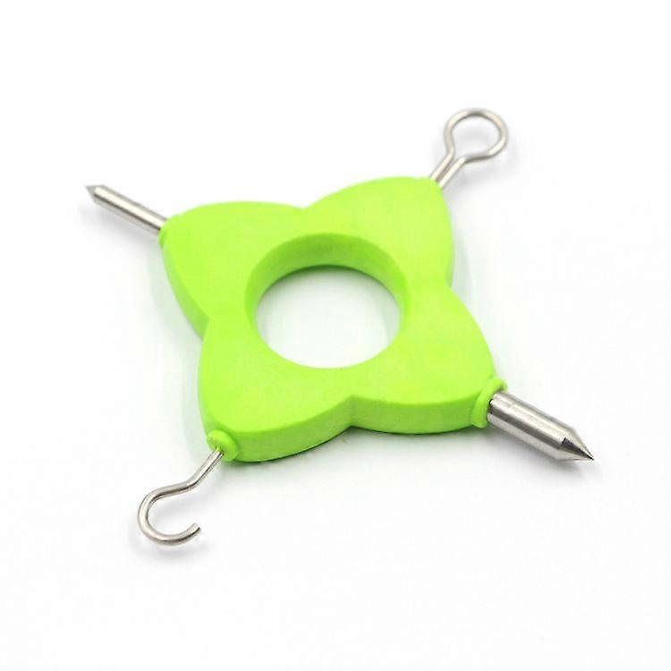 4-Pack Green Multi-Tool Pullers - Fishing Hook Accessories