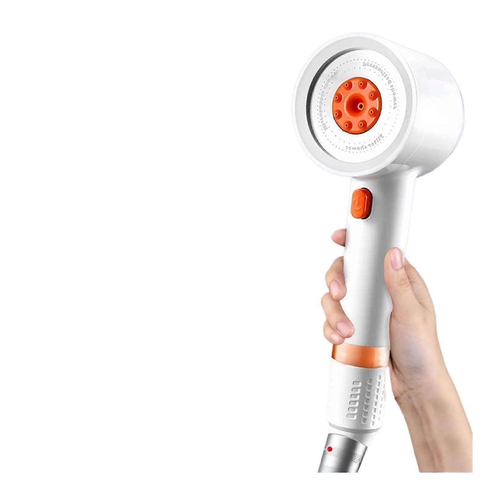 Pressurized Shower Head 4 Modes With Filter Water-Saving Durable Anti-Blocking Universal Shower Set White