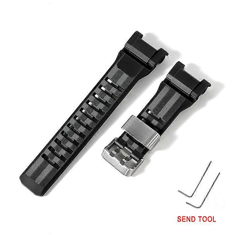 Watch Band Replacement Strap With Tool For CASIO G-SHOCK Mudmaster GWG-B1000