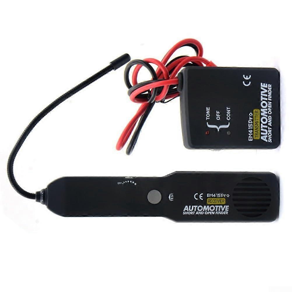 Automotive Wire Finder Short & Open Circuit Detector with Transmitter Receiver for 9-42V DC Harness Testing