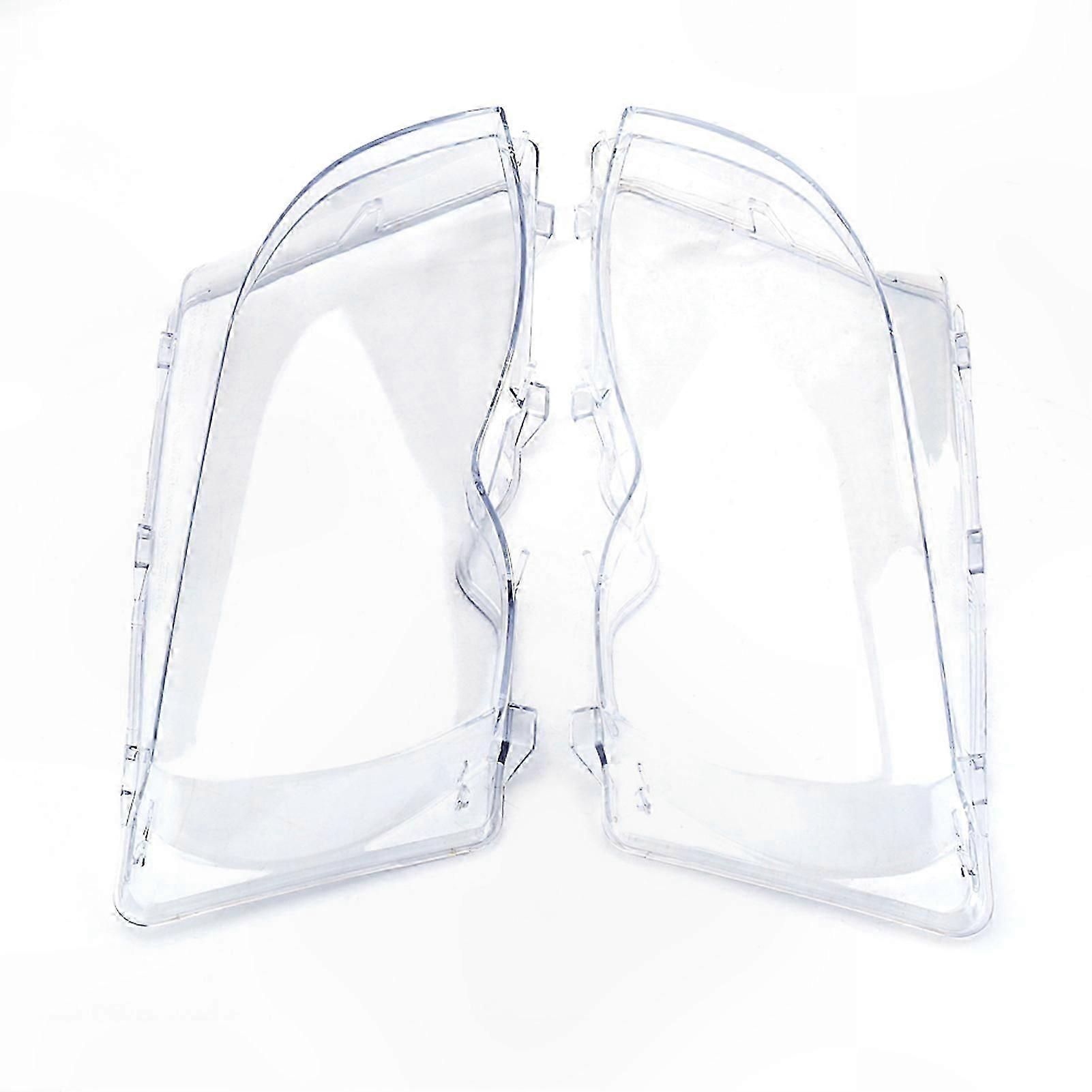 2pcs Clear Lens Headlight Covers for 4D Sedan 02-05 Models with 63126924043 63126924044 Compatibility