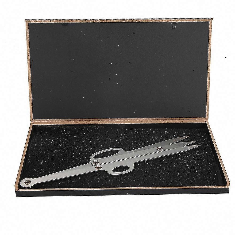 Eyebrow Stencil Template & Guide Ruler for Microblading - Precise Positioning Tool Silver