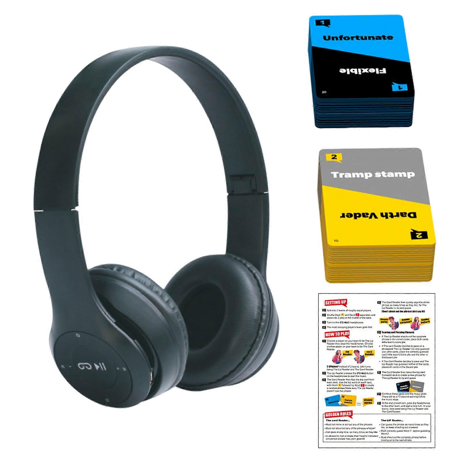 Uncensored Lip Reading Sorry Party Board Games for Adults Parent-child Interactive Headphones Game for Family Gathering
