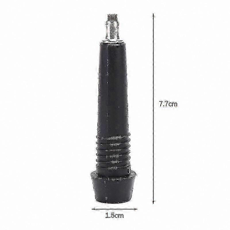 4-Pack Hiking Pole Tips Made from Tungsten Carbide for Enhanced Durability