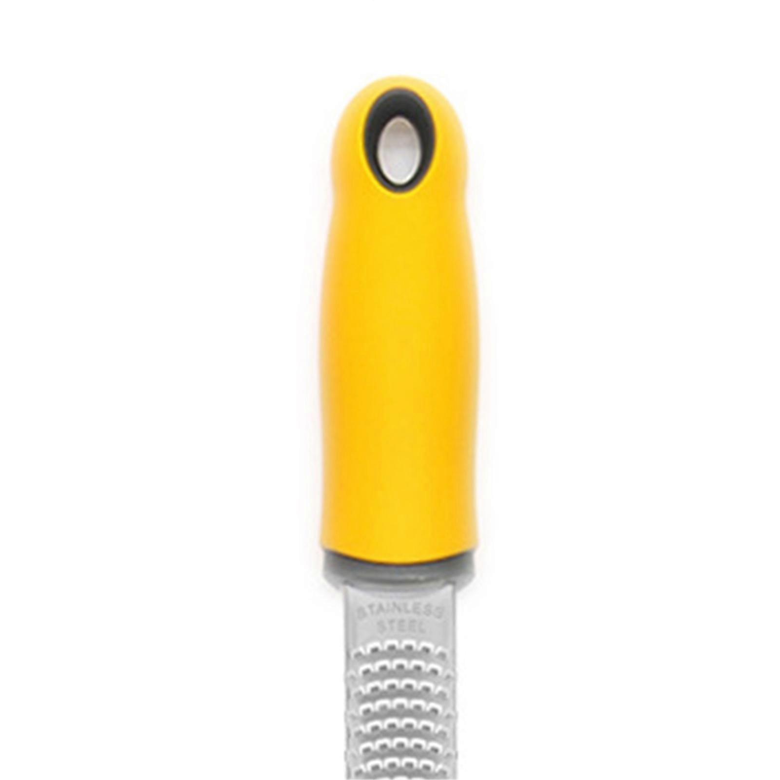 Citrus Zester Cheese Grater Stainless Steel Citrus Zester Grater with Handle Lemon Zester for Kitchen