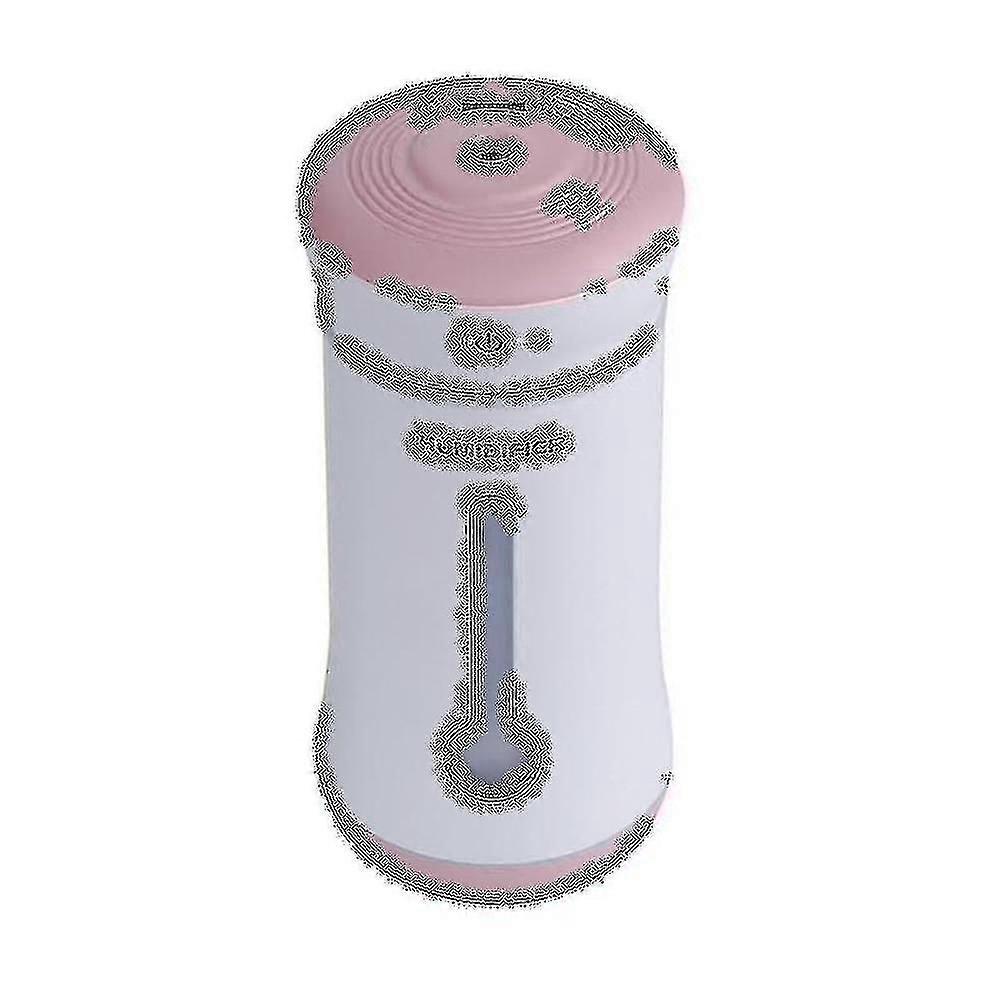 Wireless Air Humidifier Usb Portbale Aroma Diffuser 2000mah Pink