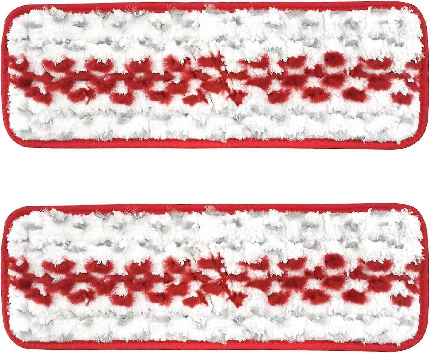 2 Pack Mop Heads Compatible with Vileda EasyTwist Flat Mop