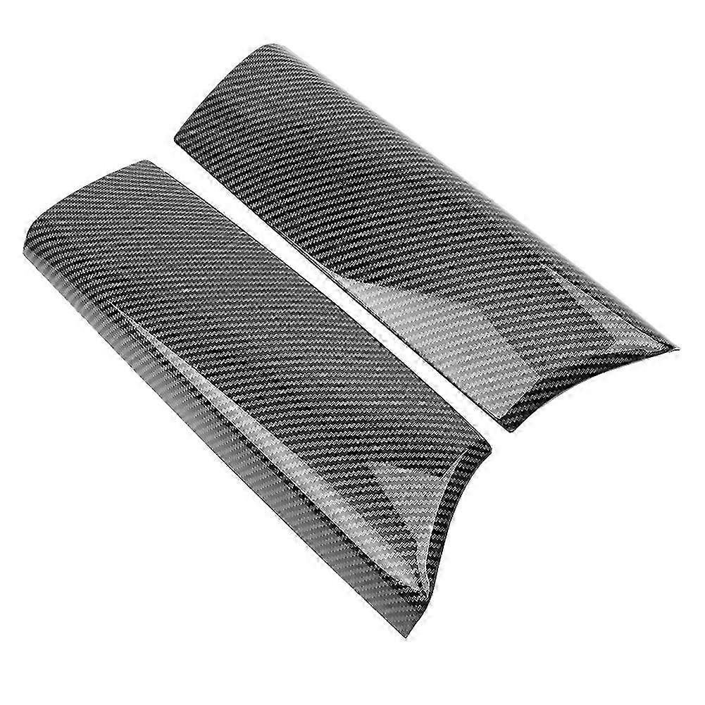 For (C W205 / GLC X253) Carbon Fiber Color Car Interior Center Console Armrest Box Trim Protect Cov