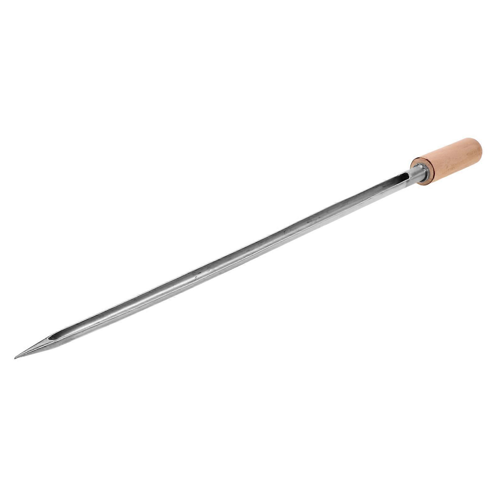 Stainless Steel Particle Sampler Tool for Accurate Grain Fertilizer and Seed Storage 70 cm Silver