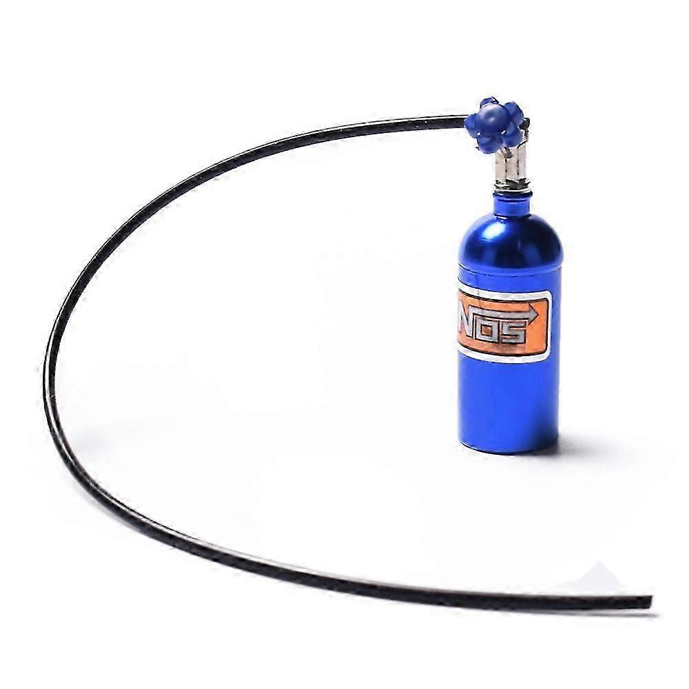 Metal Simulated NOS Nitrogen Bottle for 1/10 RC Crawler Car D90 D110 TRX4 Axial Scx10 90046,Blue