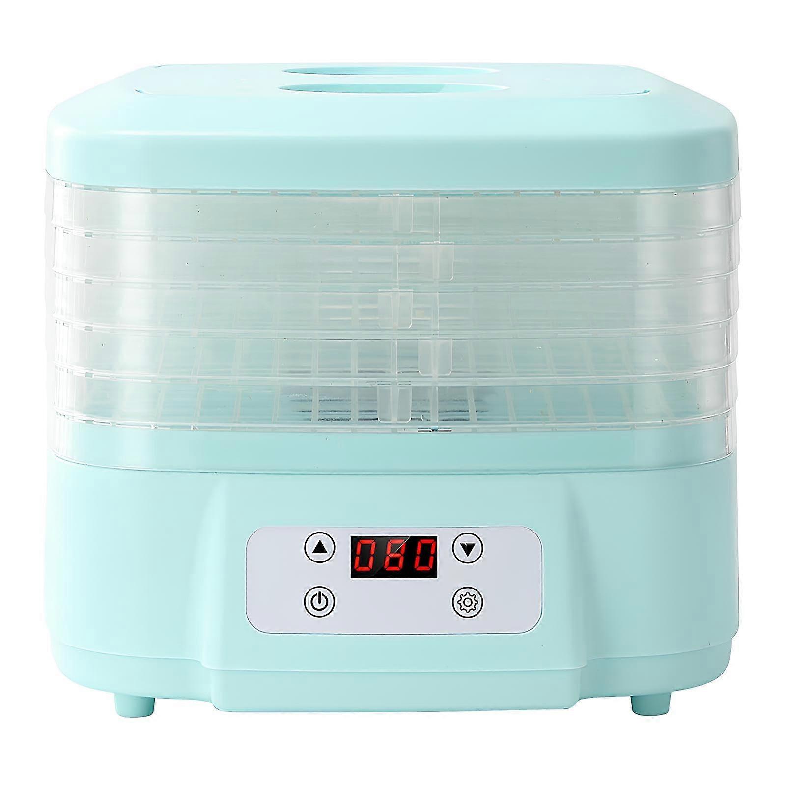Food Dehydrator 6 Tray Digital Dehydrator With Temperature Controls For Even Dehydration Of Fruits, Veggies, Jerky