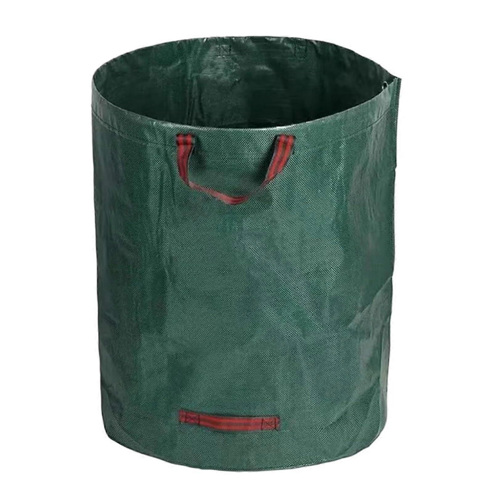 Garden Garbage Bags Large Capacity 400L Waterproof Trash Storage Container Durable