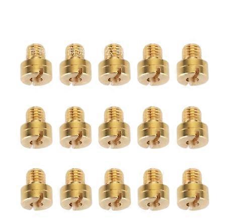 Carburetor main jet needles, 15 pieces per set, suitable for models such as PWK/PE/CVK