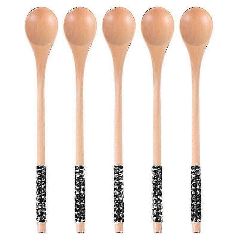 5pcs Long Handle Spoon