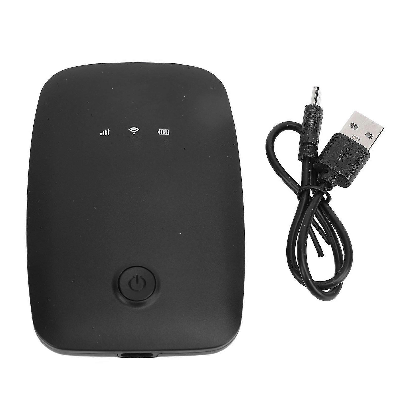 4G LTE Mobile Hotspot 150Mbps LED Display Connects 10 Devices Portable Router for Travel