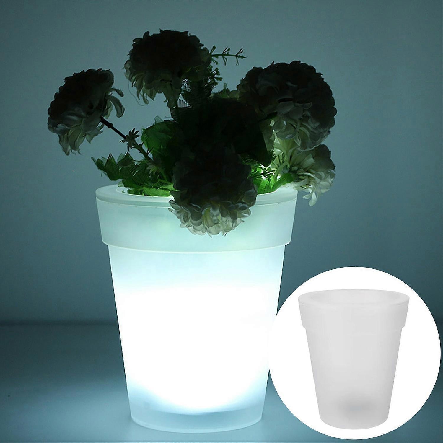 LED Solar Flower Pot Light