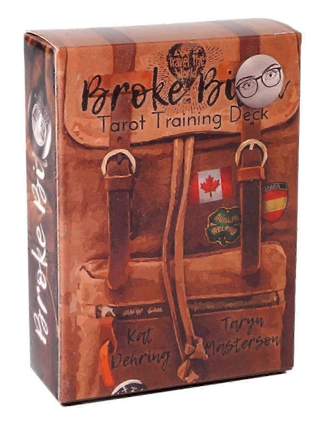 Tarot Cards for Beginners: Broke B Word Deck & Guidebook