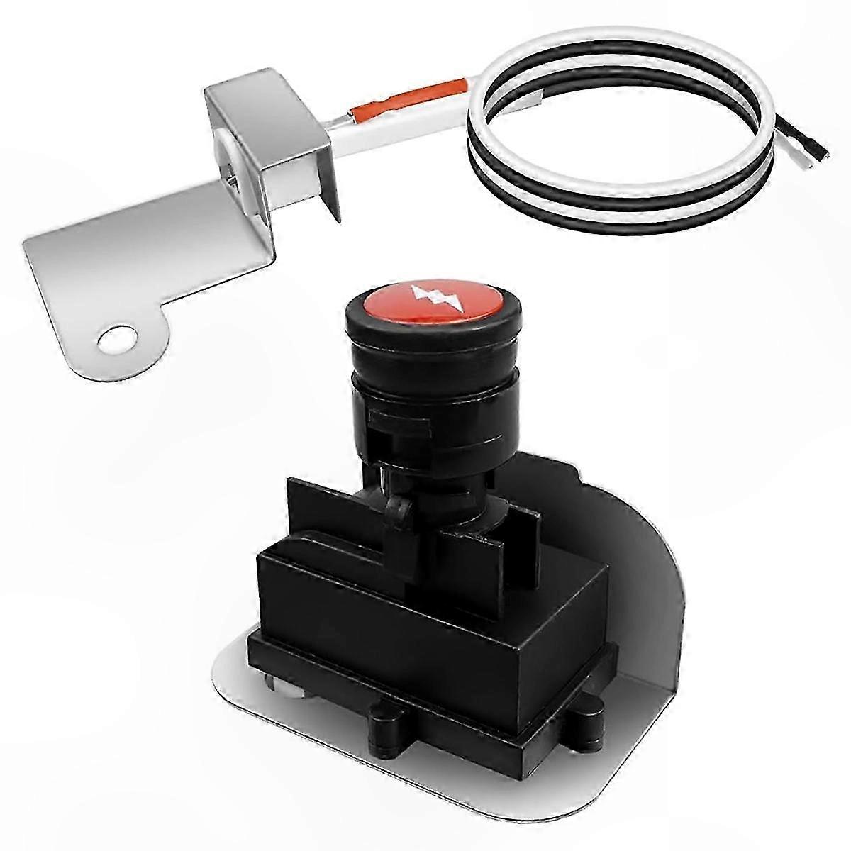 Gas Grill Push Button Igniter Kit for 2008-2014 Models, Replacement Ignition for Outdoor Grills