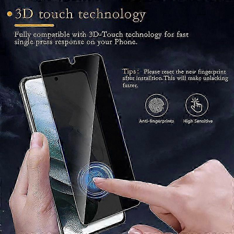 Tempered Glass Screen Protector with Fingerprint Unlock for S23