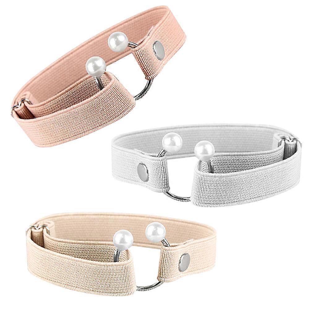 3pcs High Heel Slip Shoe Straps Elastic Shoelace For Heels Stylish To Prevent Heel Slippage