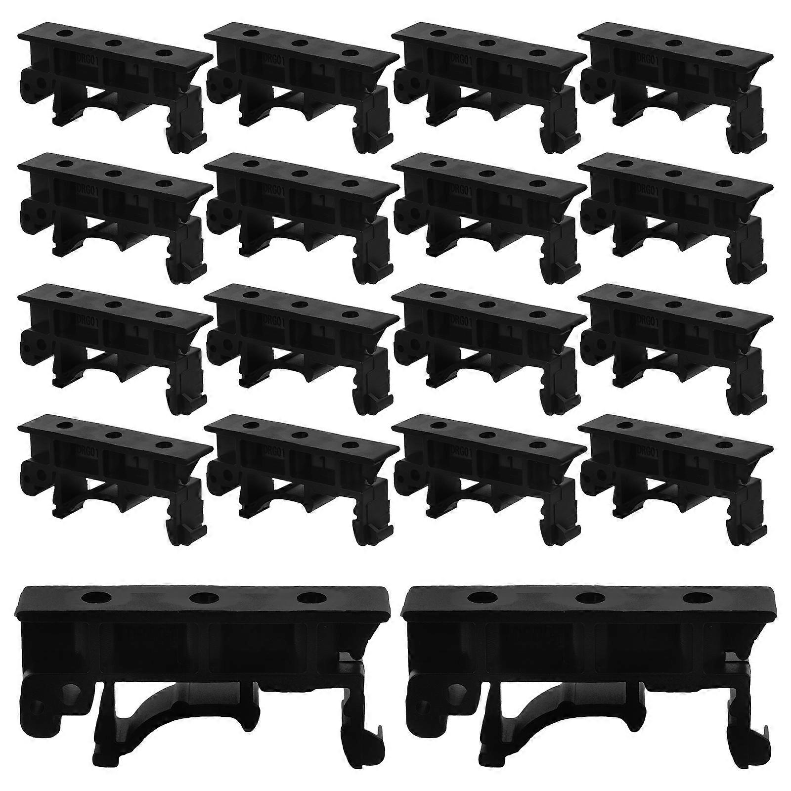 10 Pairs PCB Wire Connectors Circuit Board Mounting Brackets for Installation Adapter Replacement Small Fixing Brackets Supply