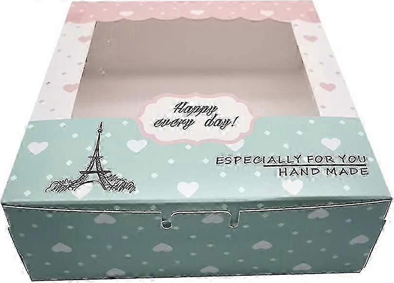 2025 10pcs cupcake box set 5 inch