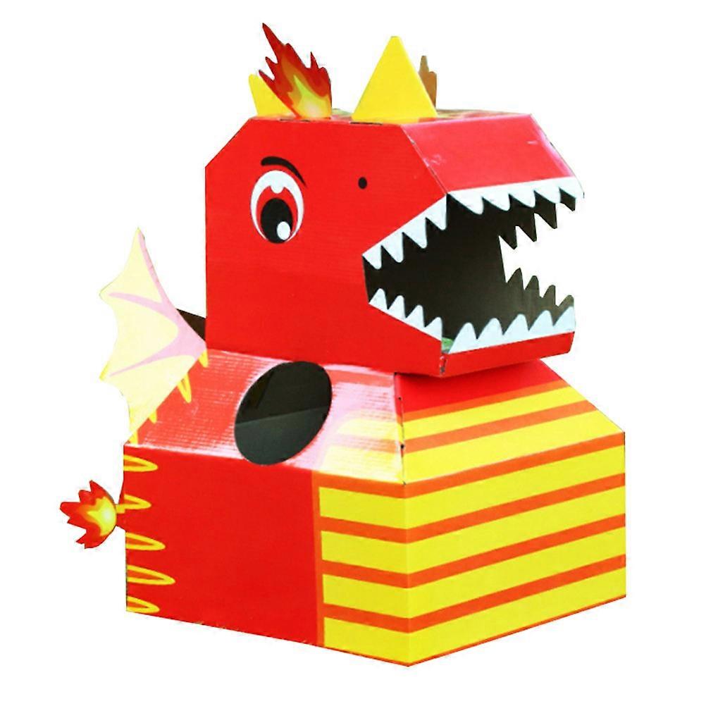 Kids Role-Playing Wearable Carton for Fun Creative DIY Toy 1Pcs