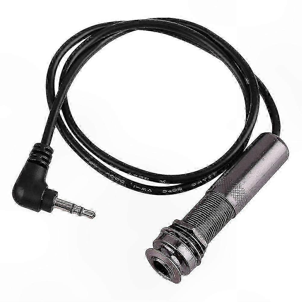 Piezo End Pin Jack Adapter for Guitar and Stereo Instruments with Pickup Cable Connection