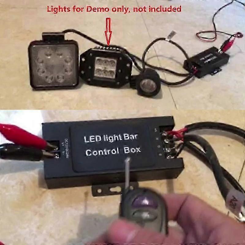 Dc12v 24v Led Light Dimmer Rf 30a Light Bar Controller Wireless Remote Strobe Flashing Module Switch For Led Strip Light Switch