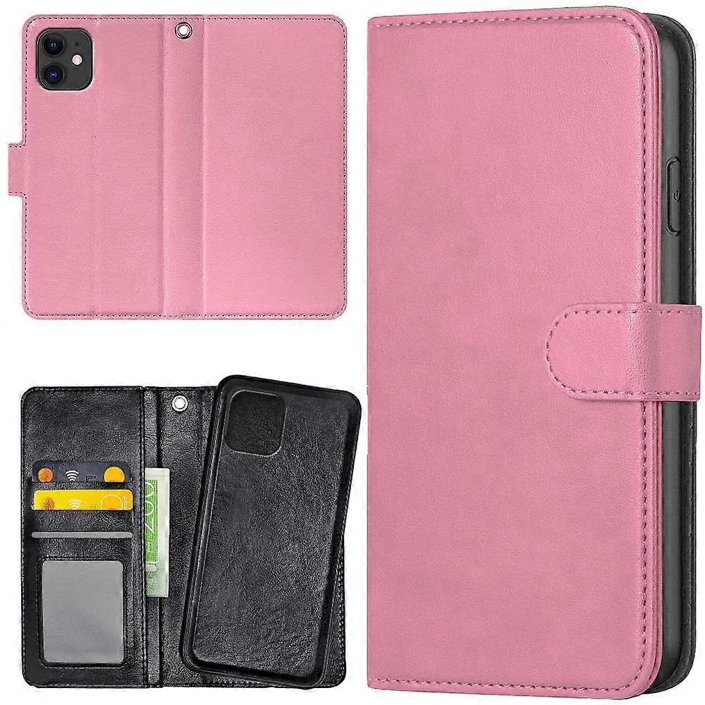 iPhone 11 - Pung/Etuiet Lyserød