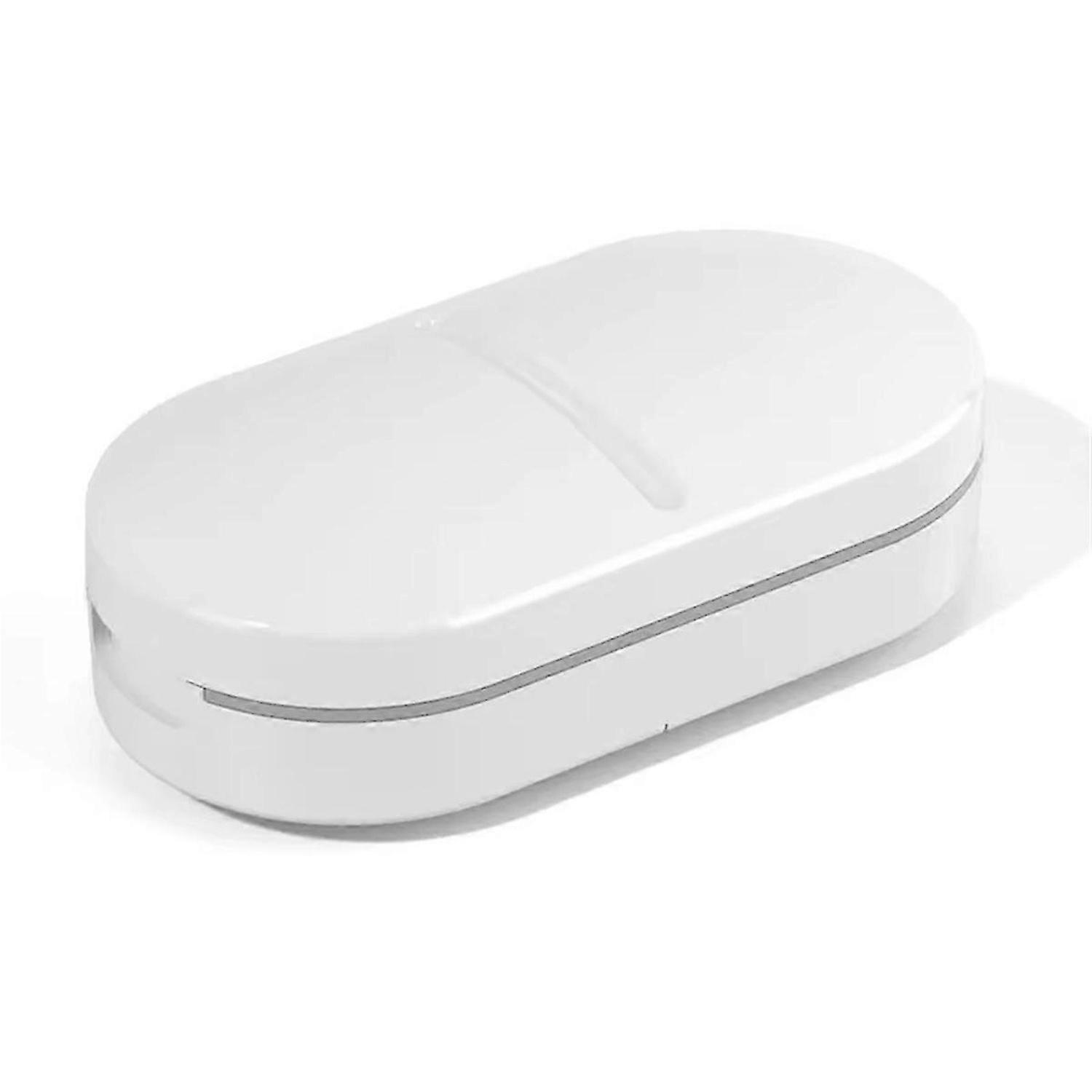 Portable Medicine Cutter Splitter with Waterproof Storage A