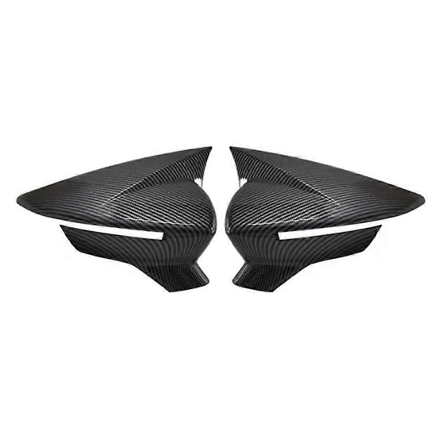 1Pair Rear View Mirror Covers Protective Shell for Seat 5F MK3 13-2020 for Seat MK5 Arona 2017-2018