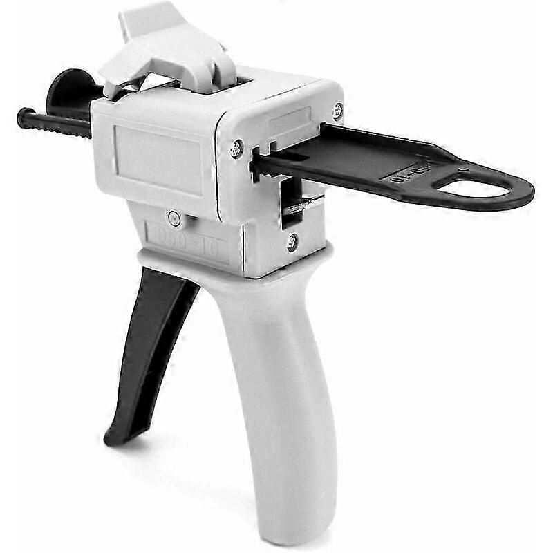 50ml Epoxy Dispenser Gun, Mixing Dispenser Gun for Glue Mixing, 10:1 Ratio, Static Mixing Nozzle |FOR 2025