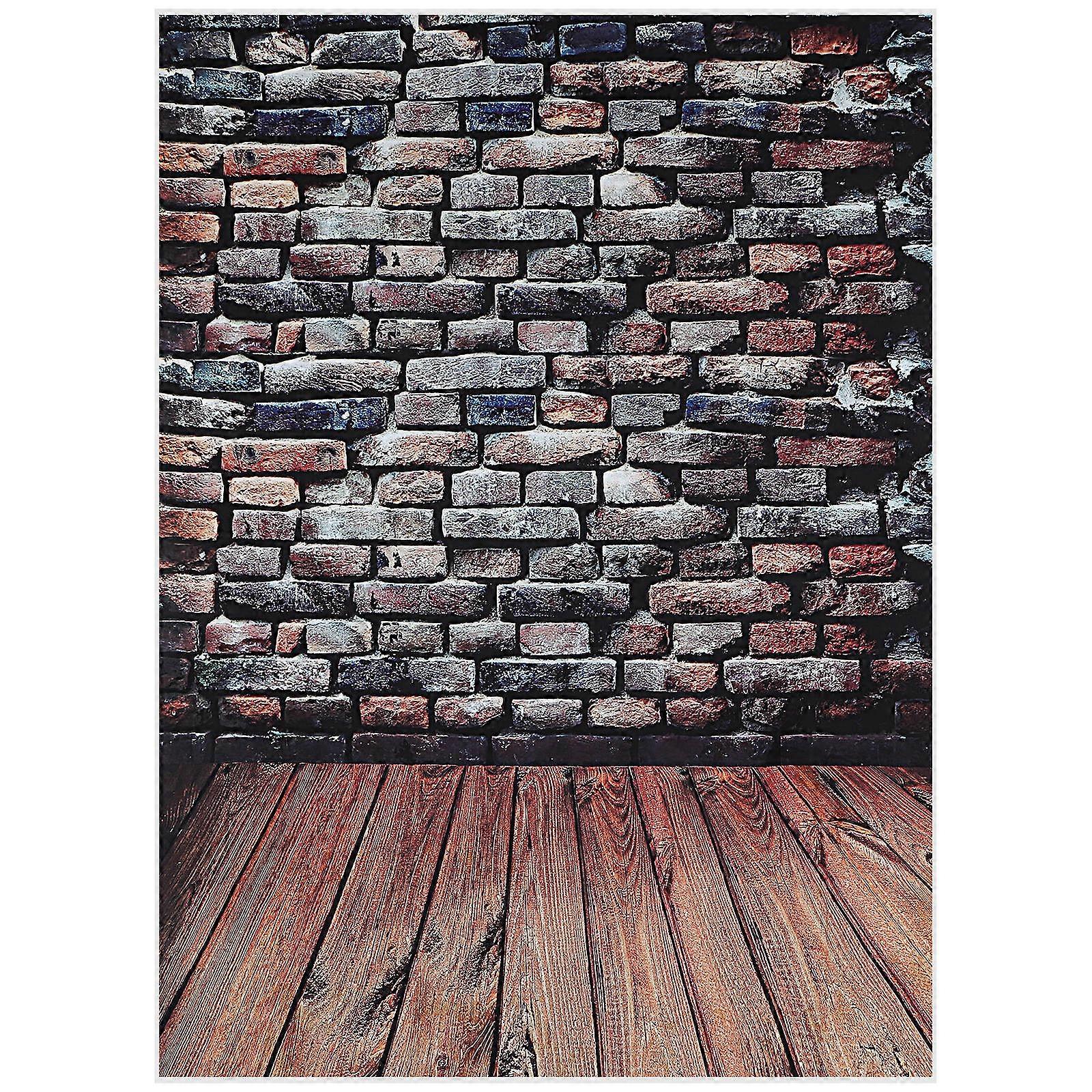 Photo Backdrop Brick Wall Scene Background Prop Fabric for Home