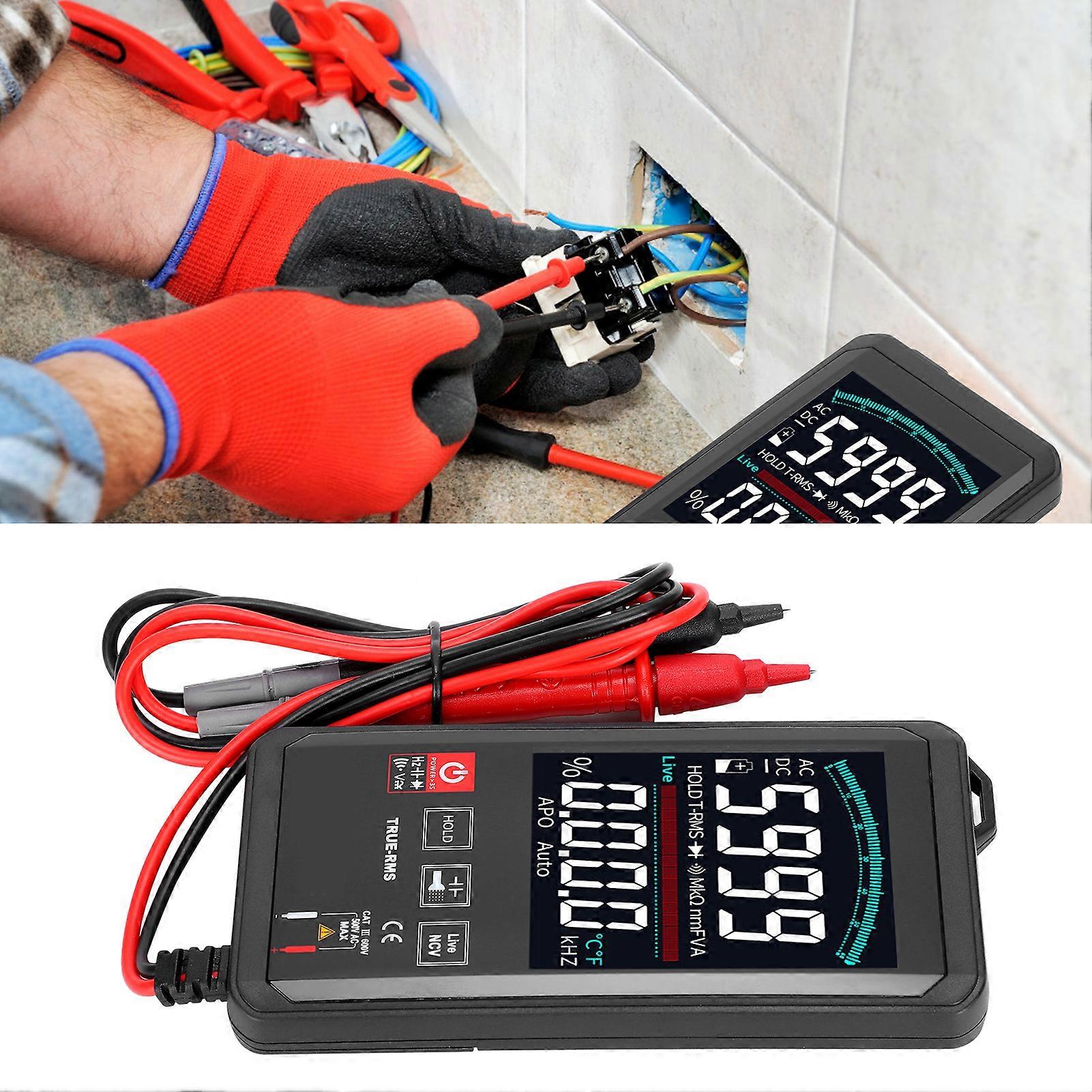 Digital Multimeter HY128C, Touch Button, 13.7x6.7x1.7cm, ABS