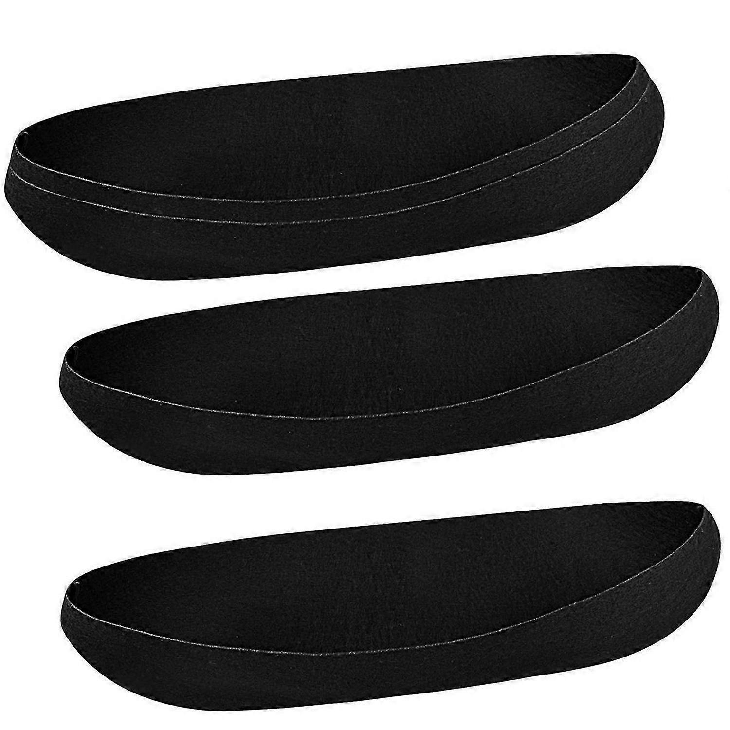 3PCS Planter Basket Liners Fabric Window Box Liners Felt Trough Planter Liner Replacement Black Flow