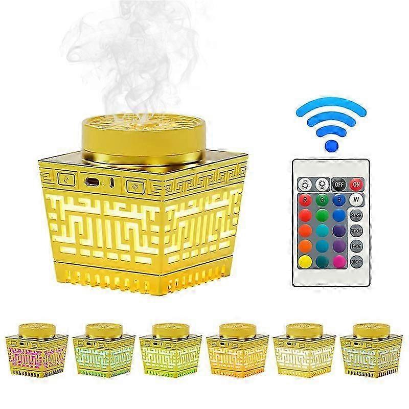 New Telawah Wireless Bluetooth Coran Speaker APP Remote Control Portable LED Light Muslim Prayer Islam Gift Lamp