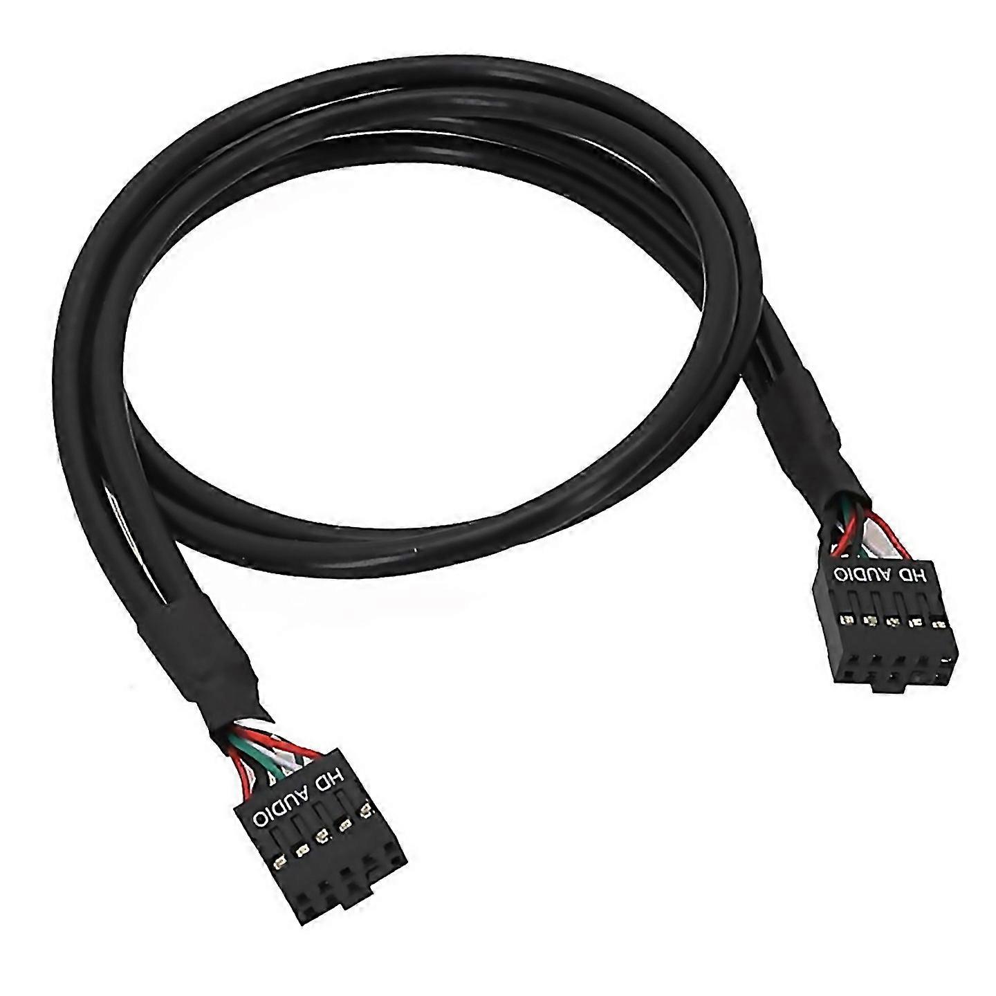 For Usb 9pin Female To Female Adapter Cable Usb20 9pins Connection Cord Isolated Cord Computer Mothe