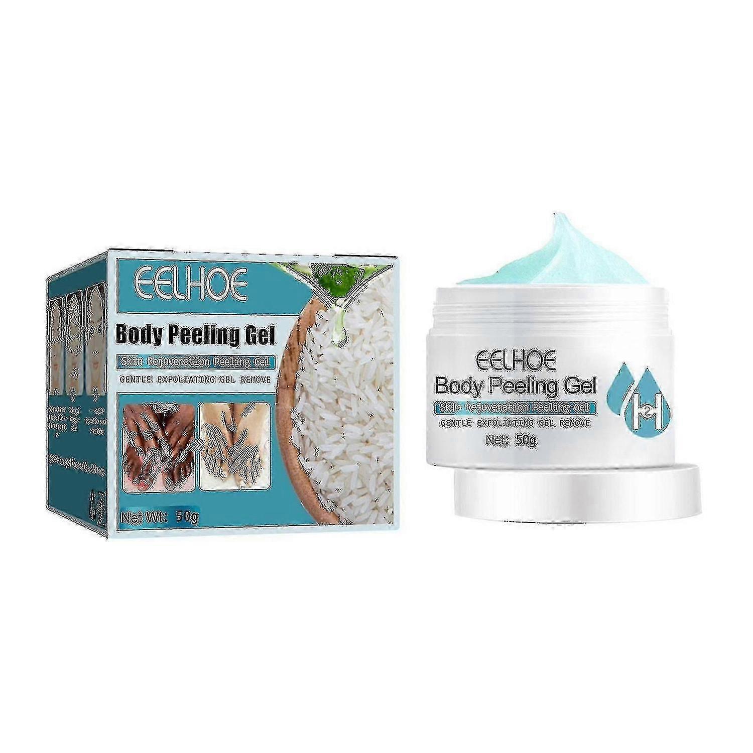 Eelhoeボディピーリングジェルブライトニングスキンクレンジングエクスフォリエイティングスキンモイスチャー-3879285544847