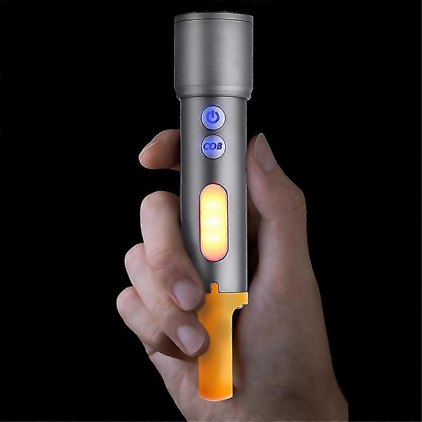 For Usb Rechargeable Flashlight Zoomable Led Flashlight