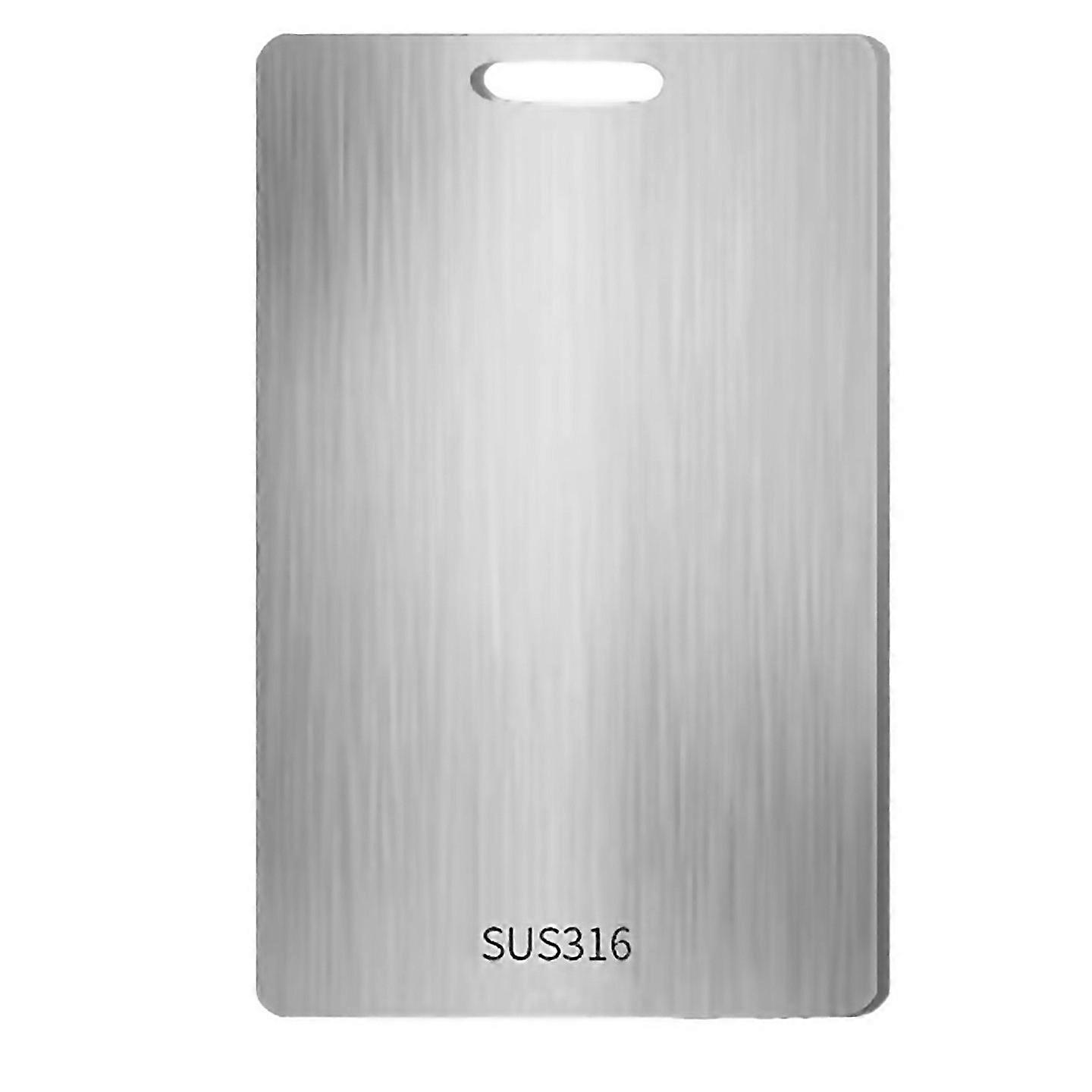 For Stainless Steel Doublesided Cutting Board For Kitchen Thick Panel