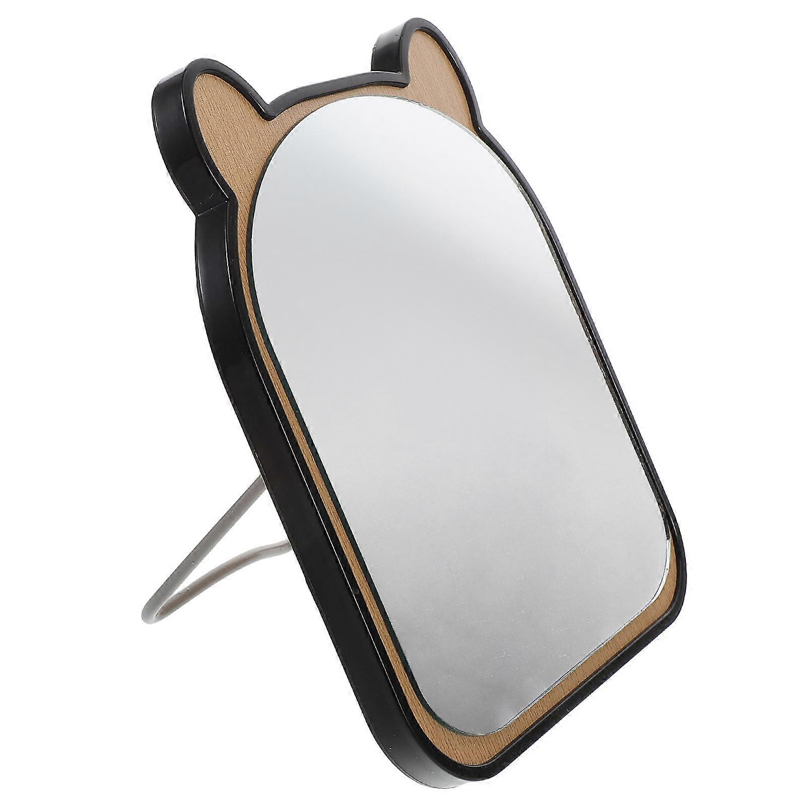 Animal Design Makeup Mirror for Desk Use with Stand 3Pcs Set