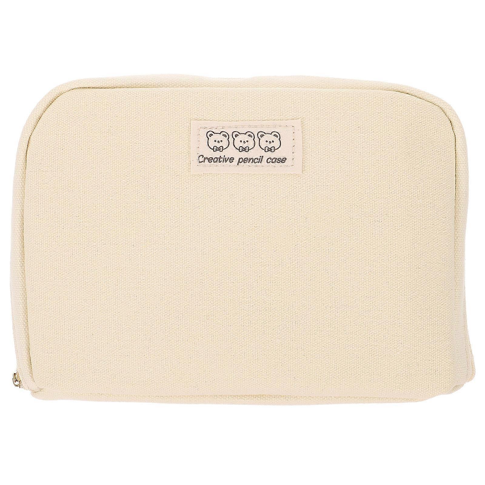 Makeup Storage Bag Canvas Organizing Bag for Travel 4Pcs Set