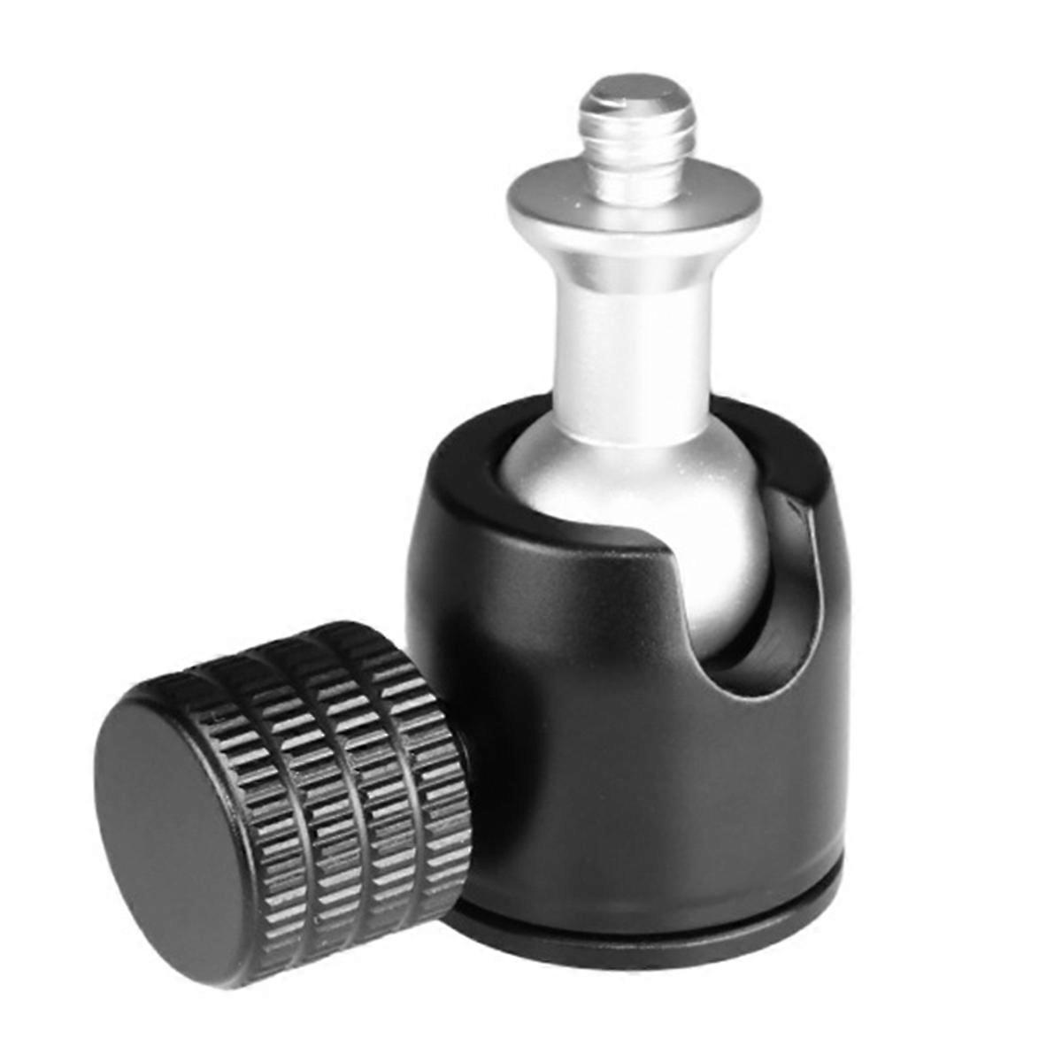 Universal Mini Tripod Ball Head 1/4-20 base Adapter Degree