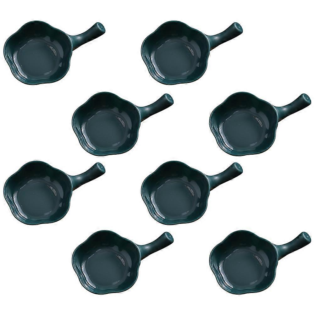 Dipping Dish Green Set for Serving 24Pcs Sauce Containers