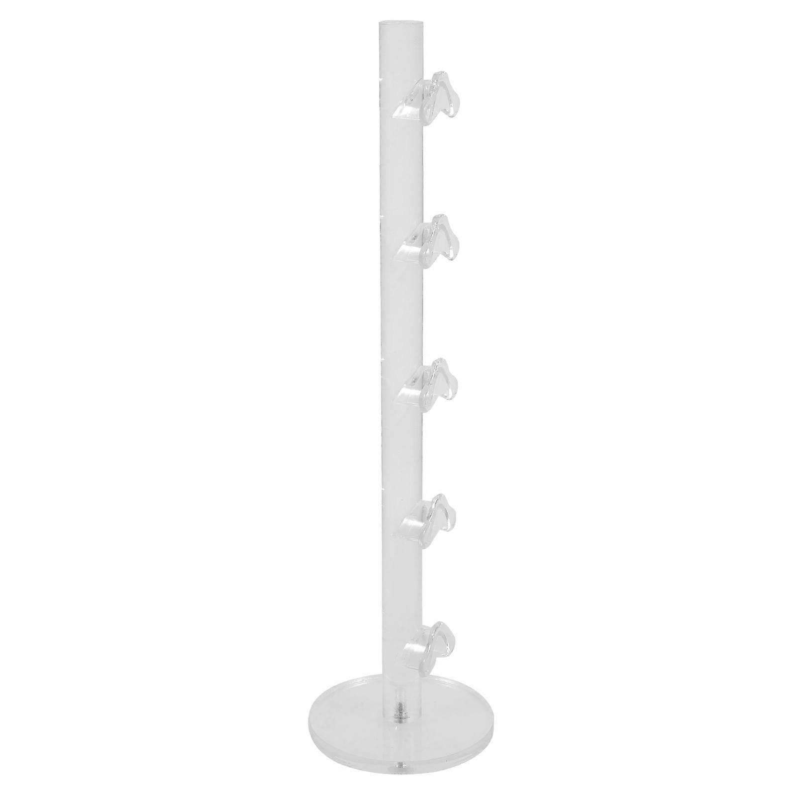 Eyeglass Rack 2Pcs Transparent Acrylic Multi-tier Glasses .00X8.50X8.50CM Perfect For Store Display