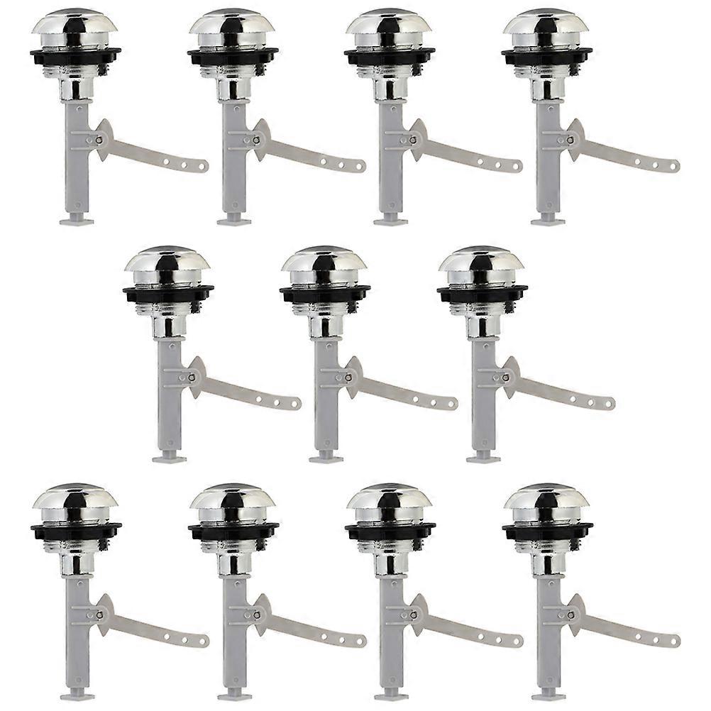 Round Push Button for Toilet 36Pcs Reliable Flushing Control Suitable for Bathroom Fixtures