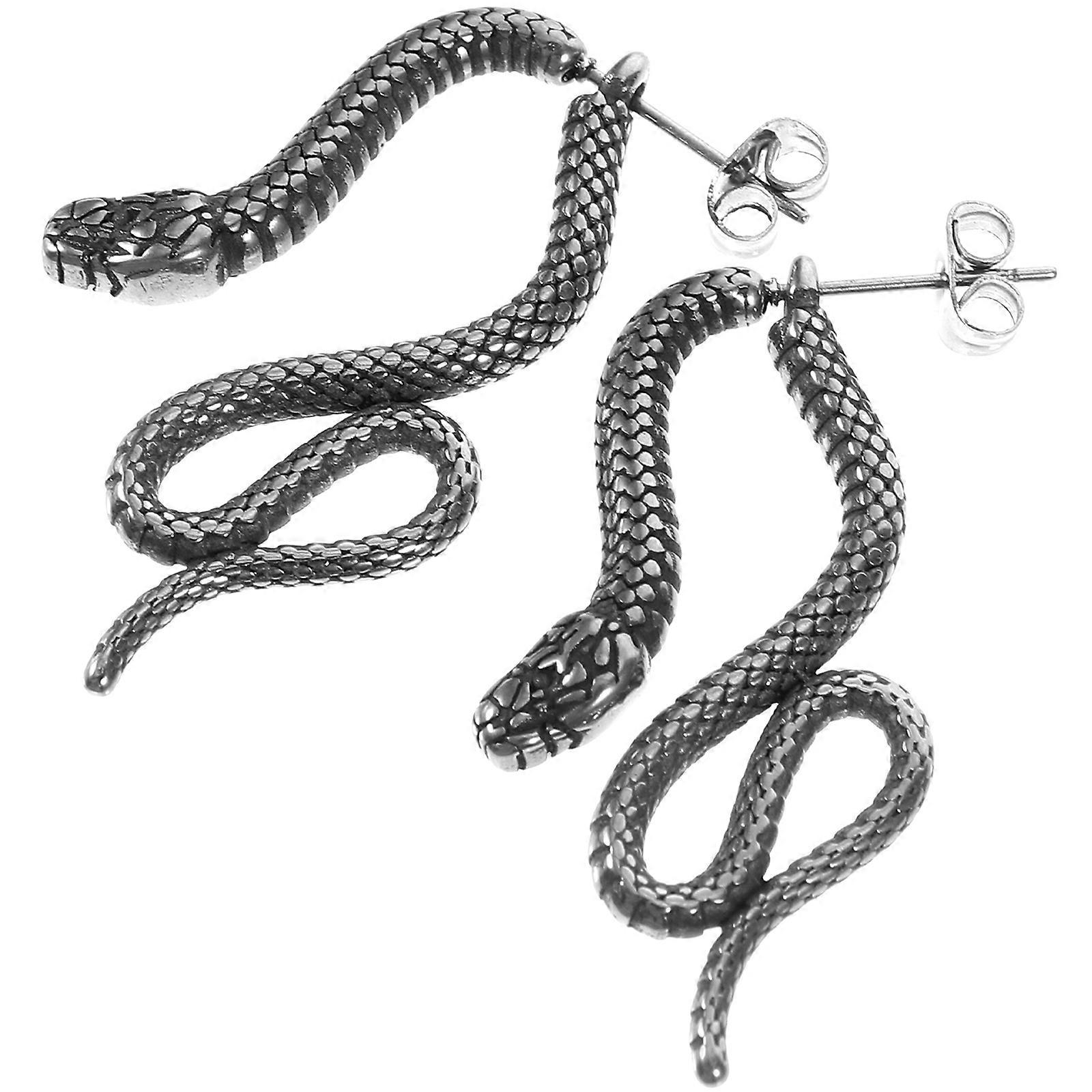 Serpent Earrings 1 Pair For Women Unique Snake Shape Assorted Color Stud Earring Perfect For Special Occasions And Nights